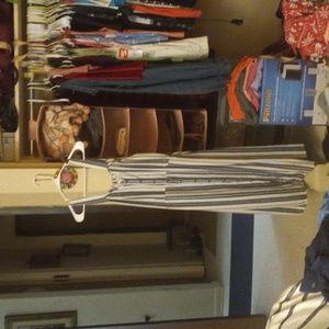 Stripped summer dress